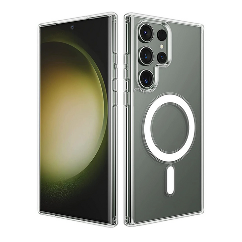 Zastitna futrola Magsafe - Samsung Galaxy S23 Ultra Transparent.