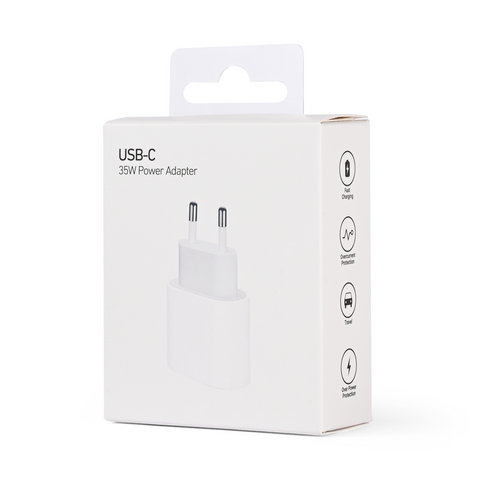 Kucni punjac PD Fast charger 35W - iPhone 15-16 CE beli.