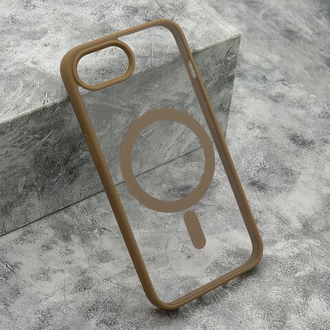 Zastitna futrola BORDER MagSafe - iPhone 16e/17e (6.1) zlatna (MS).