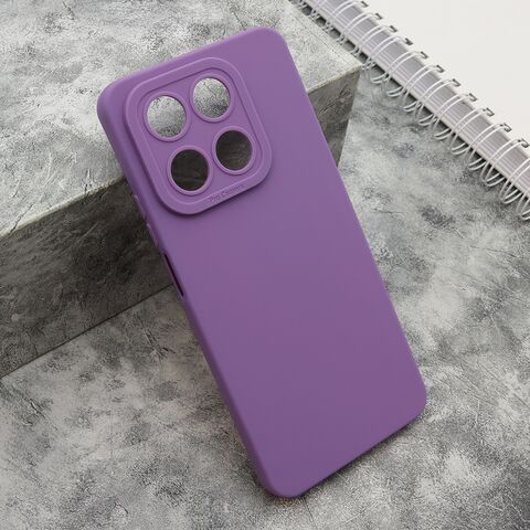 Zastitna silikonska futrola Pro Camera - Huawei Honor X7d/Honor Smart 400 4G ljubicasta (MS).