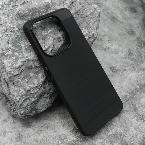 Zastitna silikonska futrola BRUSHED - Huawei Honor X7d/Honor Smart 400 4G crna (MS).