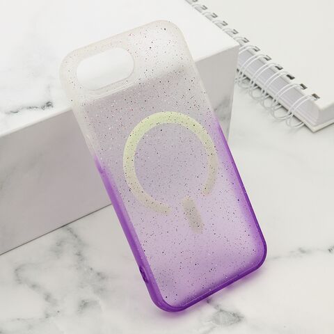 Zastitna futrola Starlight MagSafe - iPhone 16e/17e (6.1) ljubicasta (MS).