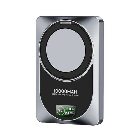 Back Up baterija (univerzalna) Magsafe Moxom MX-PB183 360 Rotate PD20W+15W magnetic fast 10000mAh crni (MS).