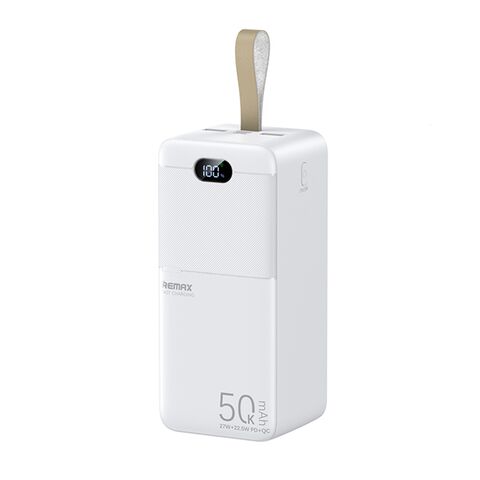 Back Up baterija (univerzalna) REMAX Piloteer 20W PD+22.5W 2.4A 50000mAh RPP-117 beli (MS).