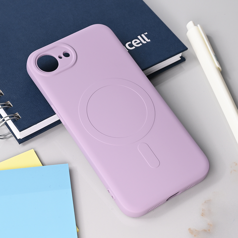 Teracell GIULIETTA silikonska futrola Magsafe - iPhone 16e/17e 6.1 ljubicasta.