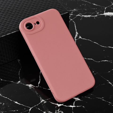 Teracell GIULIETTA silikonska futrola - iPhone 16e/17e 6.1 mat roze.