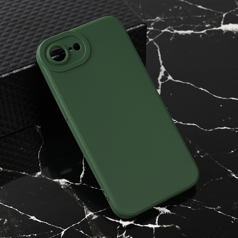 Teracell GIULIETTA silikonska futrola - iPhone 16e/17e 6.1 mat zelena.