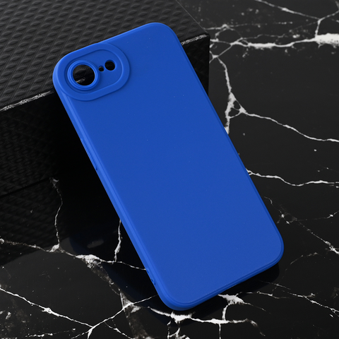 Teracell GIULIETTA silikonska futrola - iPhone 16e/17e 6.1 mat plava.
