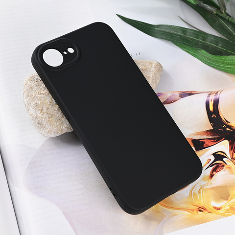 Zastitna futrola Teracell Soft Velvet - iPhone 16e/17e 6.1 crna.