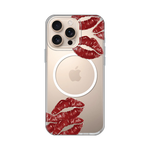 Zastitna futrola print Magsafe - iPhone 16 Pro Max 6.9 Kisses.