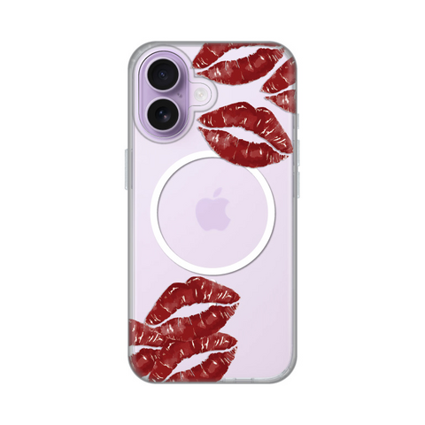 Zastitna futrola print Magsafe - iPhone 17 Kisses.