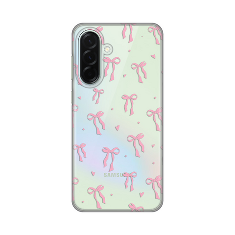 PRINT silikonska futrola skin (ultra tanka) - Samsung A366 Galaxy A36 5G Cute Bow.