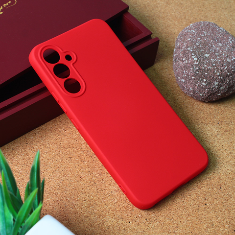 Teracell GIULIETTA silikonska futrola - Samsung A546B Galaxy A54 5G mat crvena.