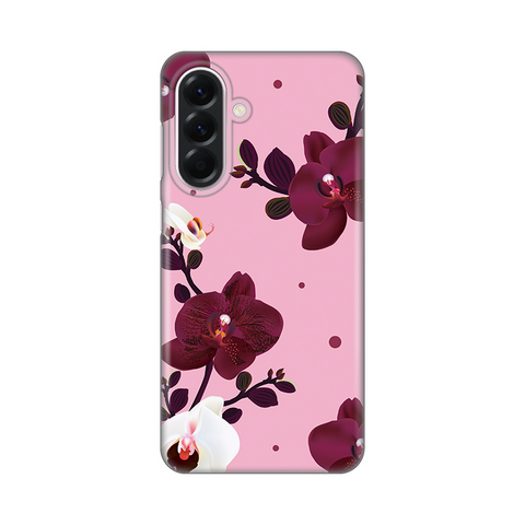 PRINT silikonska futrola skin (ultra tanka) - Samsung A566 Galaxy A56 5G Pink Orchid.