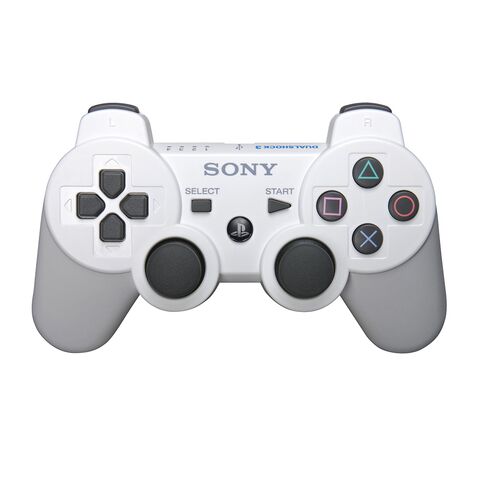 DualShock 3 Joypad for PS3 Ceramic beli ORG (MS).