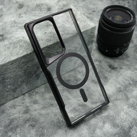 Zastitna futrola PLATINUM MagSafe - Samsung Galaxy S23 Ultra 5G crna (MS).