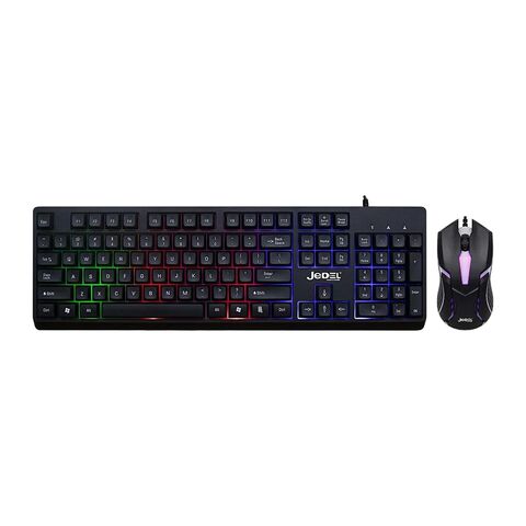 Tastatura zicna I mis zicni GAMING COMBO crna JEDEL (MS).
