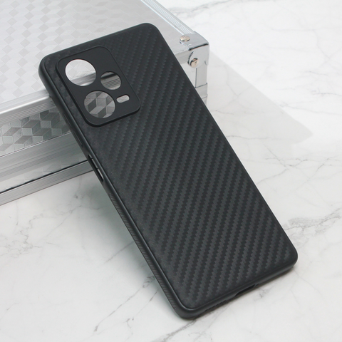 Zastitna futrola Carbon fiber - Xiaomi Redmi Note 12 Pro Plus (EU) crna.