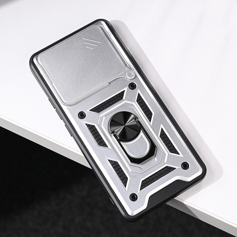 Zastitna futrola Hard Shield - Xiaomi Redmi Note 14 4G (SRB) srebrna.