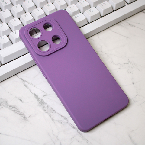 Zastitna futrola Silikon Pro Camera - Xiaomi Redmi Note 13 4G (EU) ljubicasta.