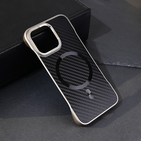 Zastitna futrola Magsafe Carbon - iPhone 13 Pro crna.