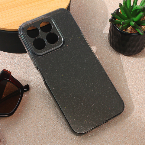 Zastitna futrola Sparkle Dust - Huawei Honor X8b srebrna.