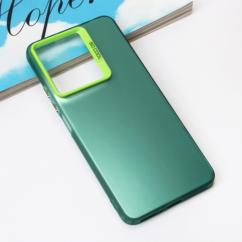 Zastitna futrola providna - Xiaomi Redmi Note 13 4G zelena.