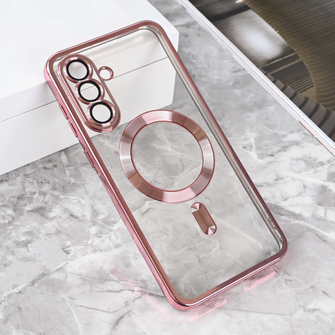 Zastitna futrola Magsafe Lux - Samsung A566 Galaxy A56 5G roze.