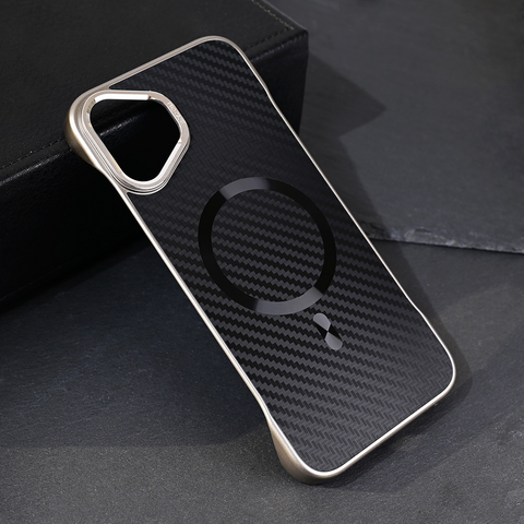 Zastitna futrola Magsafe Carbon - iPhone 16 Plus 6.7 crna.