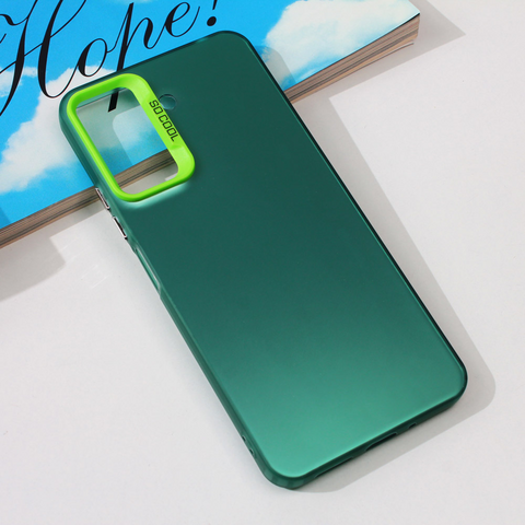 Zastitna futrola providna - Xiaomi Redmi 13C zelena.