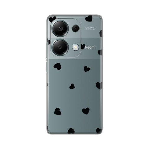 PRINT silikonska futrola skin (ultra tanka) - Xiaomi Redmi Note 13 Pro 4G (EU) Hearts.