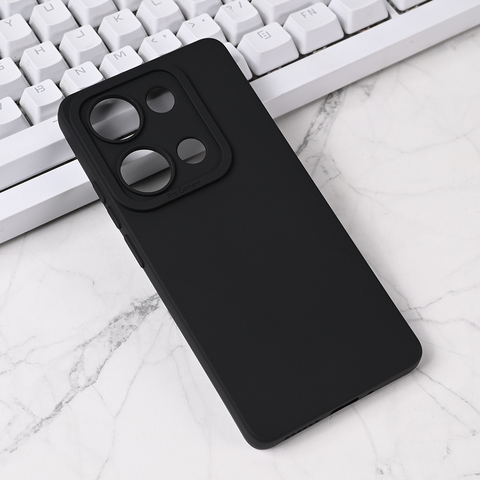 Zastitna futrola Silikon Pro Camera - Xiaomi Redmi Note 14s crna.