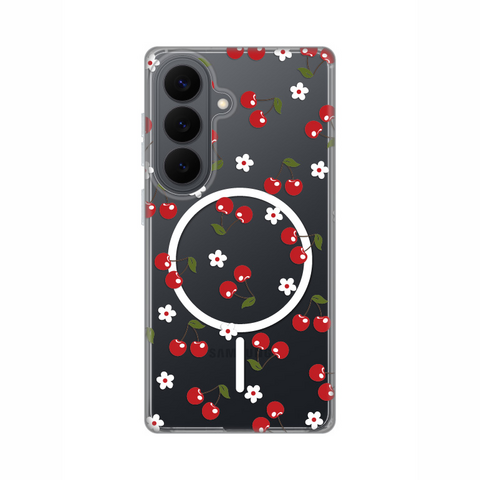 Zastitna futrola print Magsafe - Samsung S941 Galaxy S26 Cute Cherries.