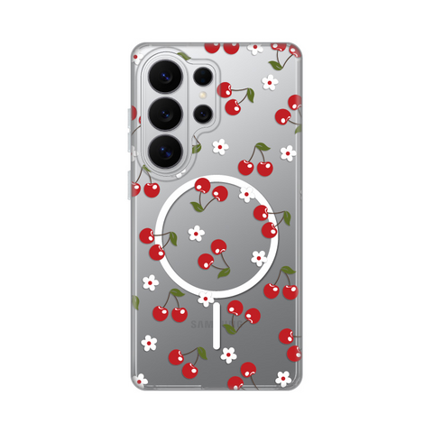 Zastitna futrola print Magsafe - Samsung S948 Galaxy S26 Ultra Cute Cherries.