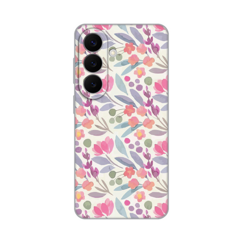 PRINT silikonska futrola - Samsung S941 Galaxy S26 Watercolor Flowers.