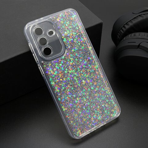 Zastitna futrola CRYSTAL GLOW - Samsung A376 Galaxy A37 5G srebrna (MS).