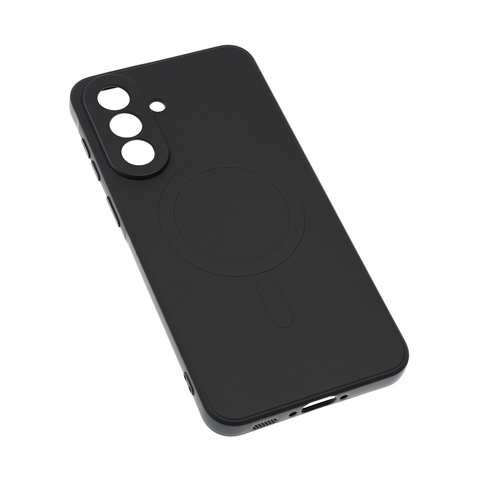 Teracell GIULIETTA silikonska futrola Magsafe - Samsung A576 Galaxy A57 5G crna.