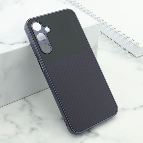 Zastitna futrola CARBON LINES - Samsung A256 Galaxy A25 5G ljubicasta (MS).