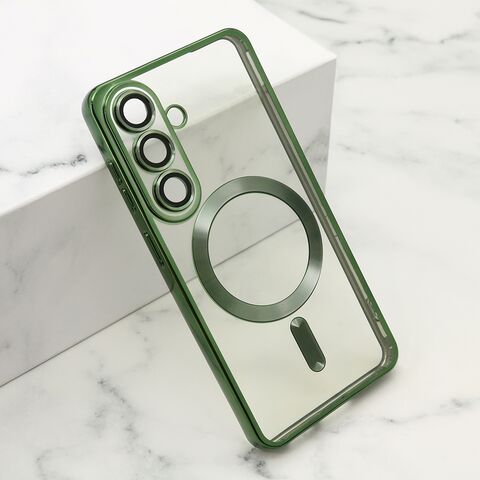 Zastitna futrola CAMERA PROTECT MAGSAFE - Samsung S941 Galaxy S26 5G zelena (MS).