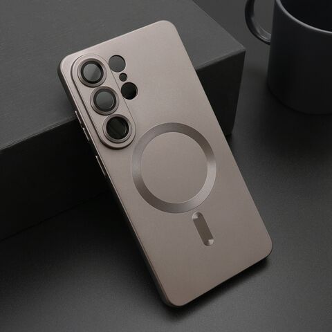 Zastitna futrola ELEGANT MAGSAFE - Samsung S948 Galaxy S26 Ultra 5G siva (MS).