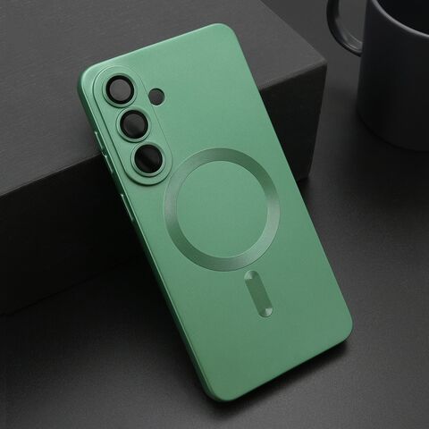 Zastitna futrola ELEGANT MAGSAFE - Samsung S946 Galaxy S26 Plus 5G zelena (MS).