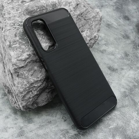 Zastitna silikonska futrola BRUSHED - Samsung A256 Galaxy A25 5G crna (MS).