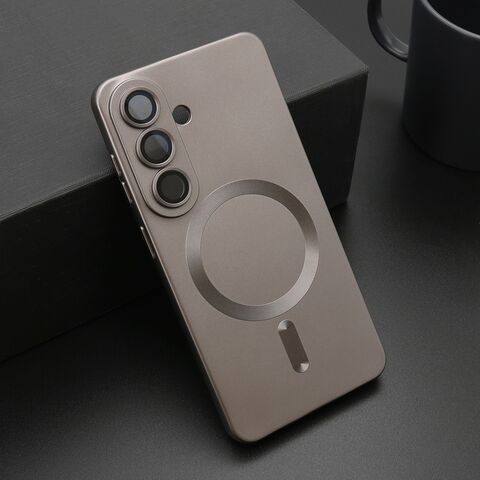 Zastitna futrola ELEGANT MAGSAFE - Samsung S941 Galaxy S26 5G siva (MS).