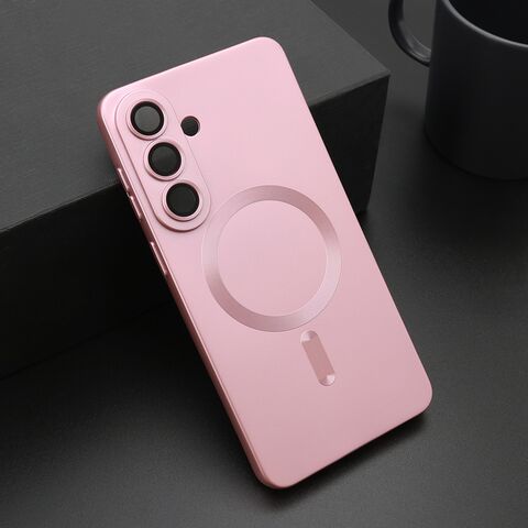 Zastitna futrola ELEGANT MAGSAFE - Samsung S946 Galaxy S26 Plus 5G roze (MS).