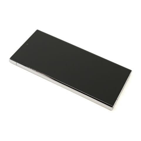 LCD ekran (displej) - Samsung Galaxy S23 Ultra 5G + Touch screen + okvir silver OLED (MS).