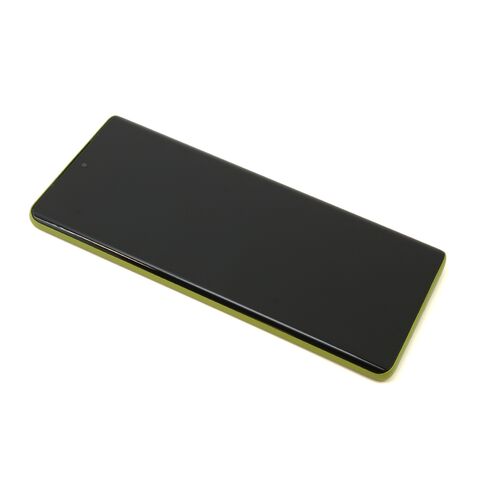 LCD ekran (displej) - Motorola Moto G85/Edge 50 Fusion 5G + Touch screen + okvir Forest Green OLED ORG (MS).