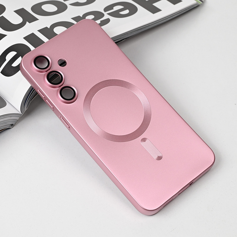 Zastitna futrola Magsafe Chrome - Samsung S731B Galaxy S25 FE roze.