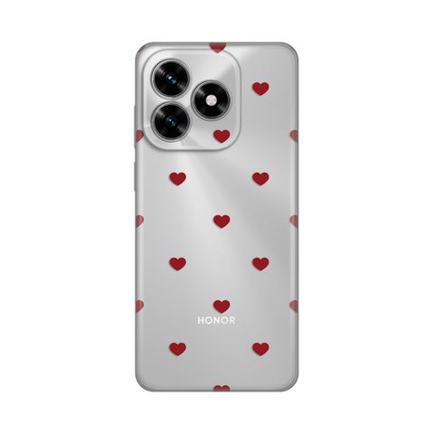 PRINT silikonska futrola - Huawei Honor X5c Plus Red Hearts.