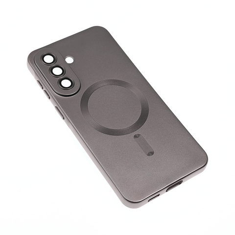 Zastitna futrola Magsafe Chrome - Samsung A376 Galaxy A37 siva.