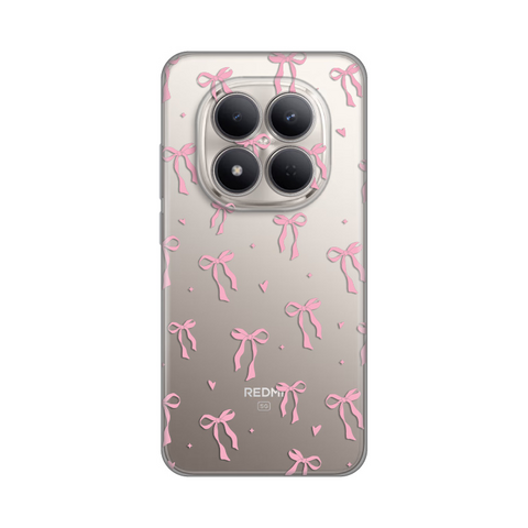 PRINT silikonska futrola skin (ultra tanka) - Xiaomi Redmi Note 15 Pro 5G Cute Bow.